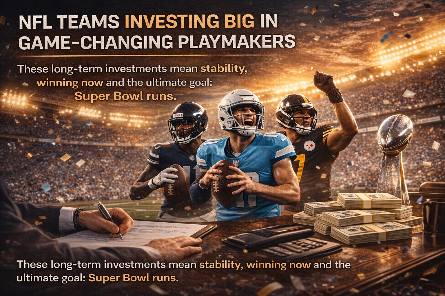 NFL Teams Are Investing Big in Game-Changing Playmakers