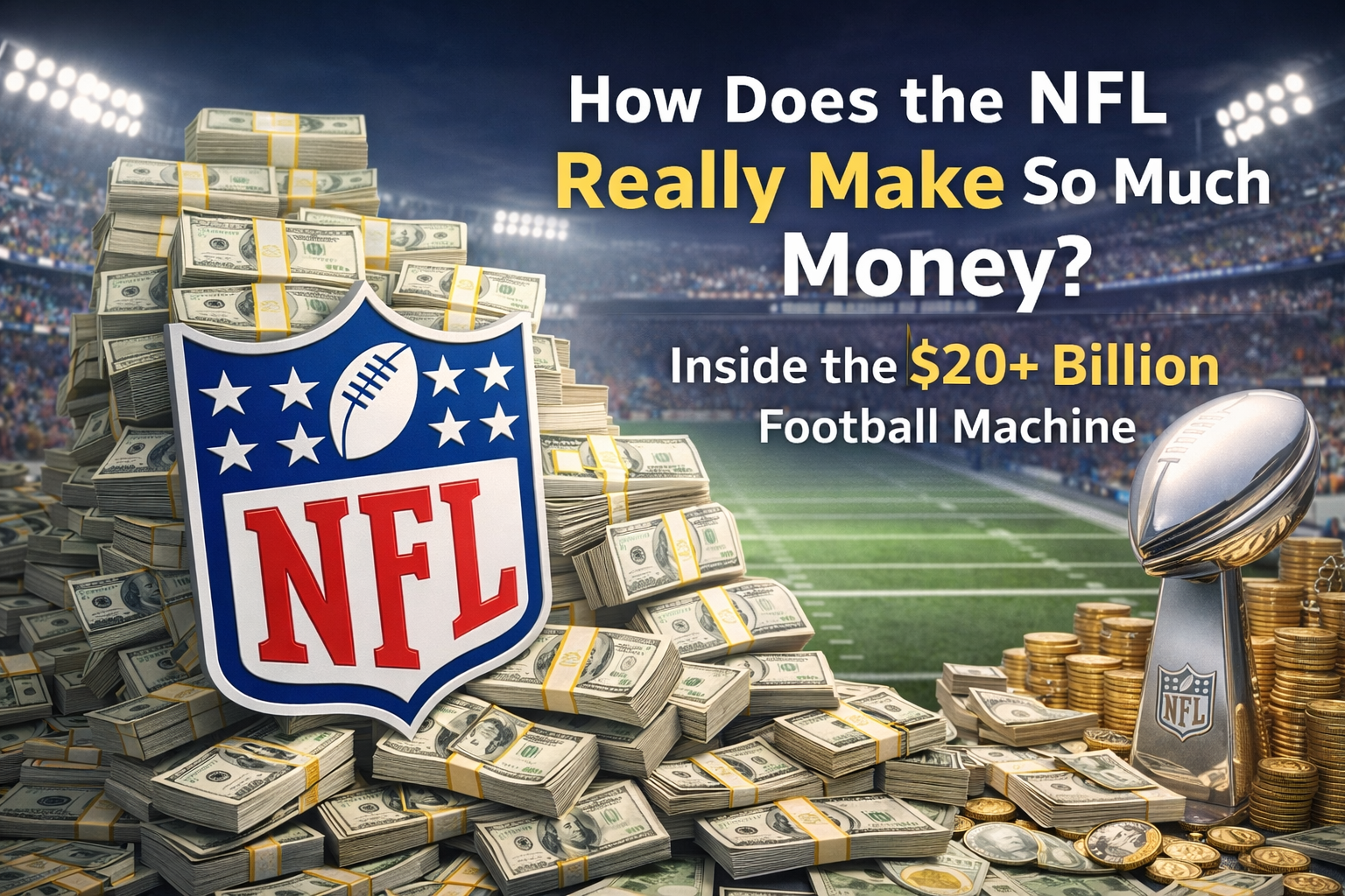 How Does the NFL Really Make So Much Money? Inside the $20+ Billion Football Machine