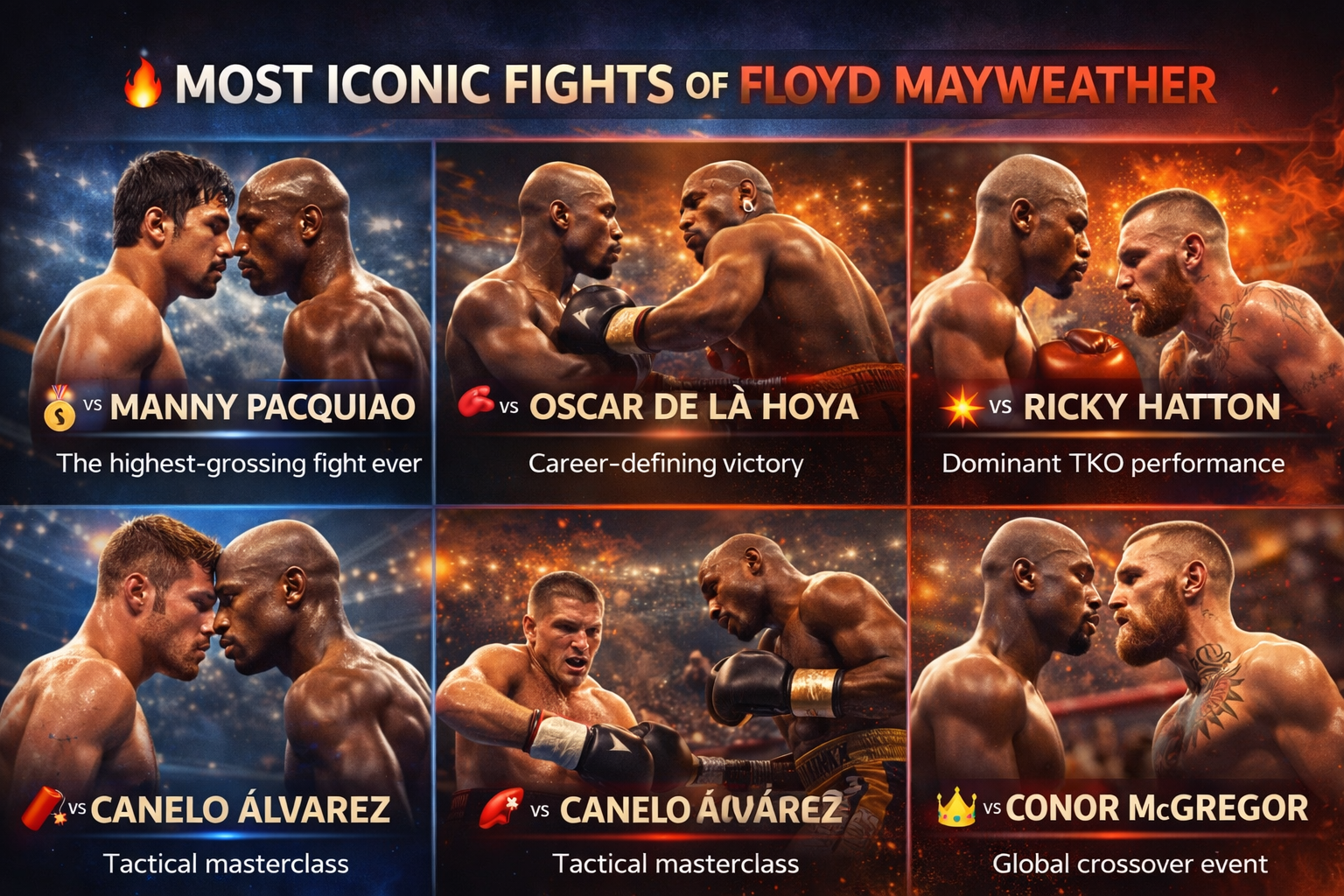 Floyd Mayweather: The Complete Career Breakdown of Boxing’s Undefeated Legend