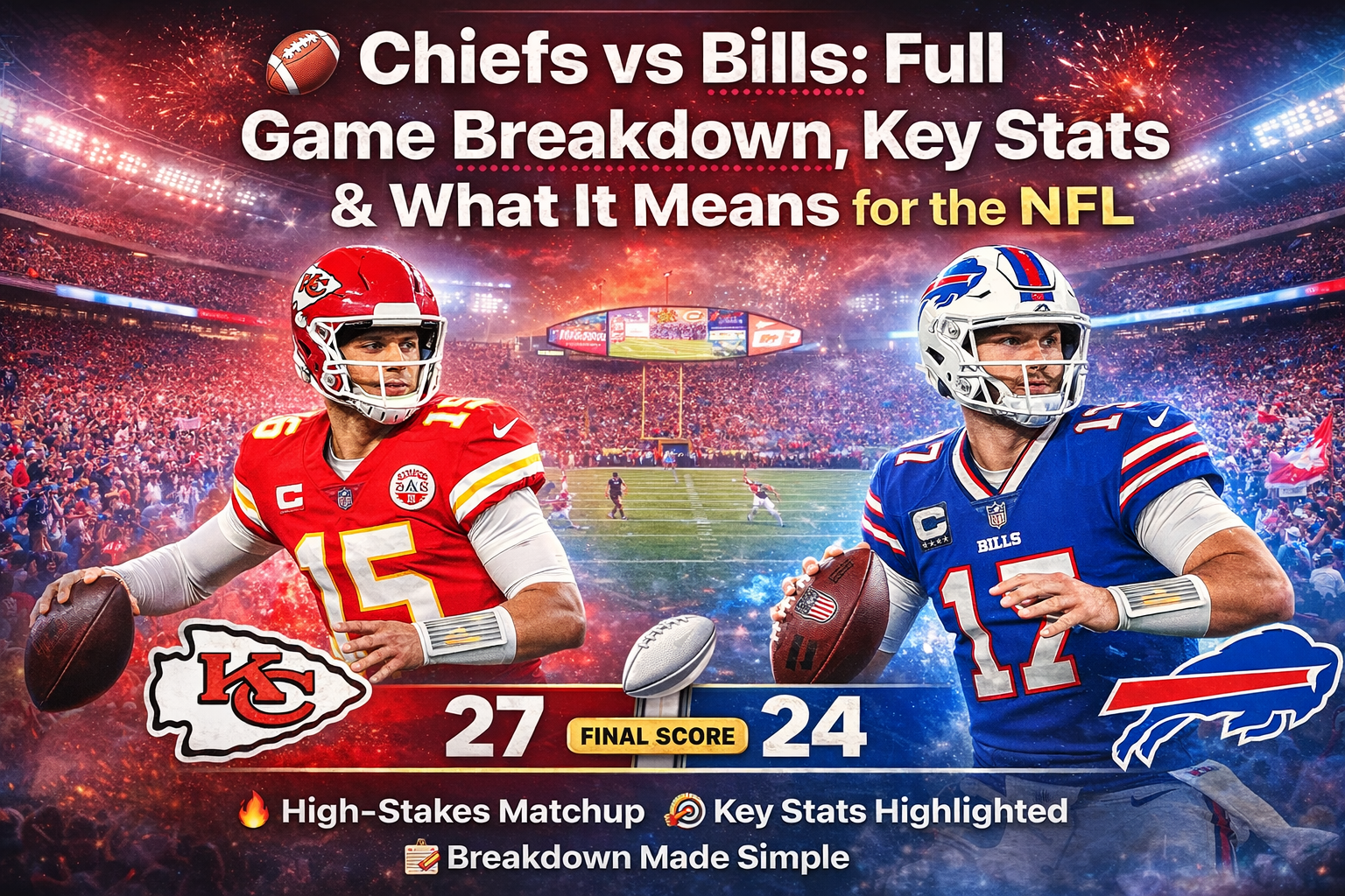 Chiefs vs Bills: Full Game Breakdown, Key Stats & What It Means for the NFL