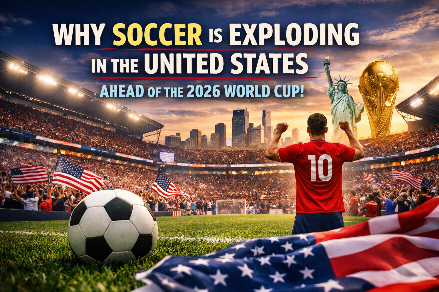 Why Soccer Is Exploding in the United States Ahead of the 2026 World Cup