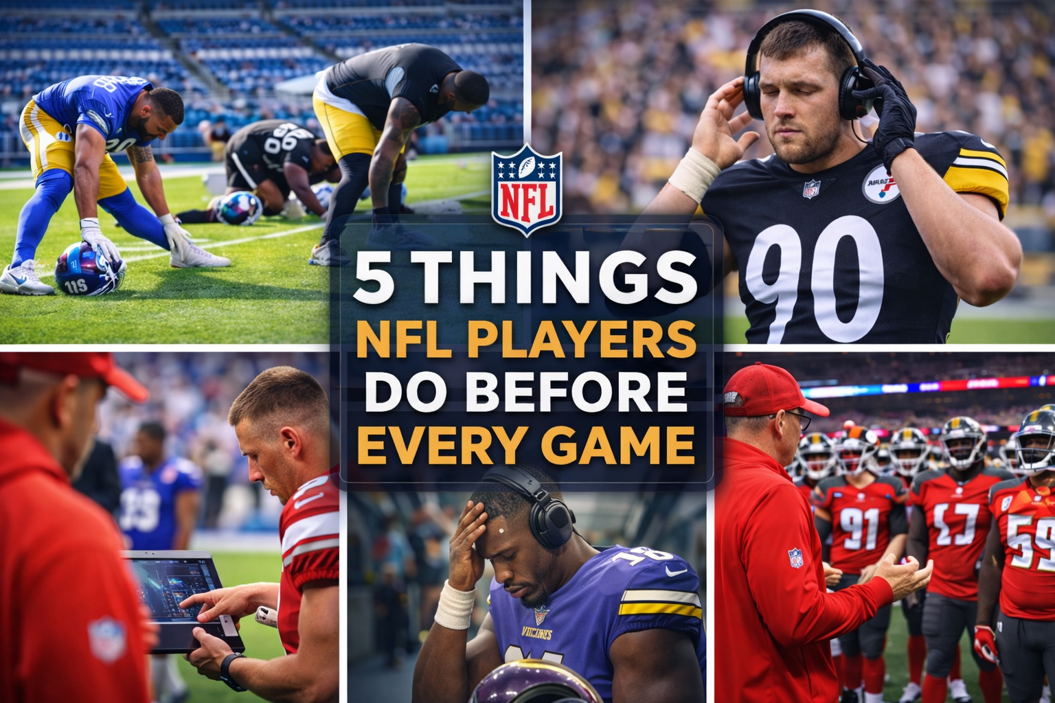 5 Things NFL Players Do Before Every Game