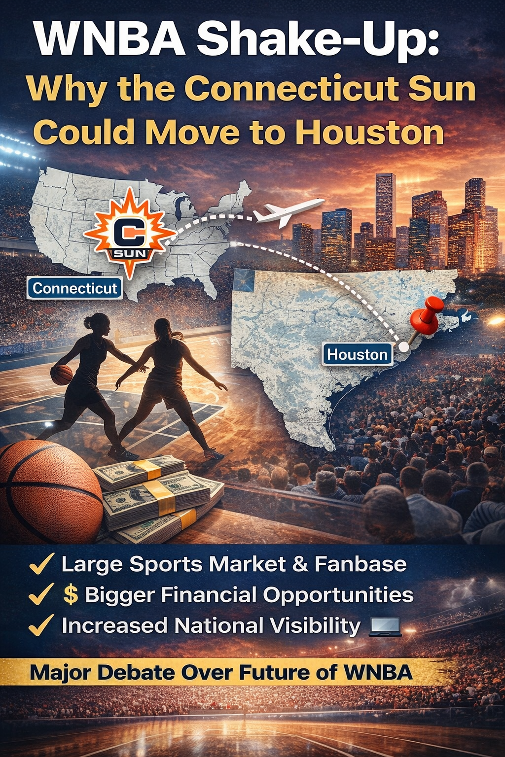 WNBA Shake-Up: Why the Connecticut Sun Could Move to Houston