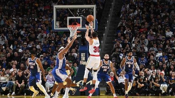 The most obvious change in modern NBA basketball is the emphasis on the three-point shot