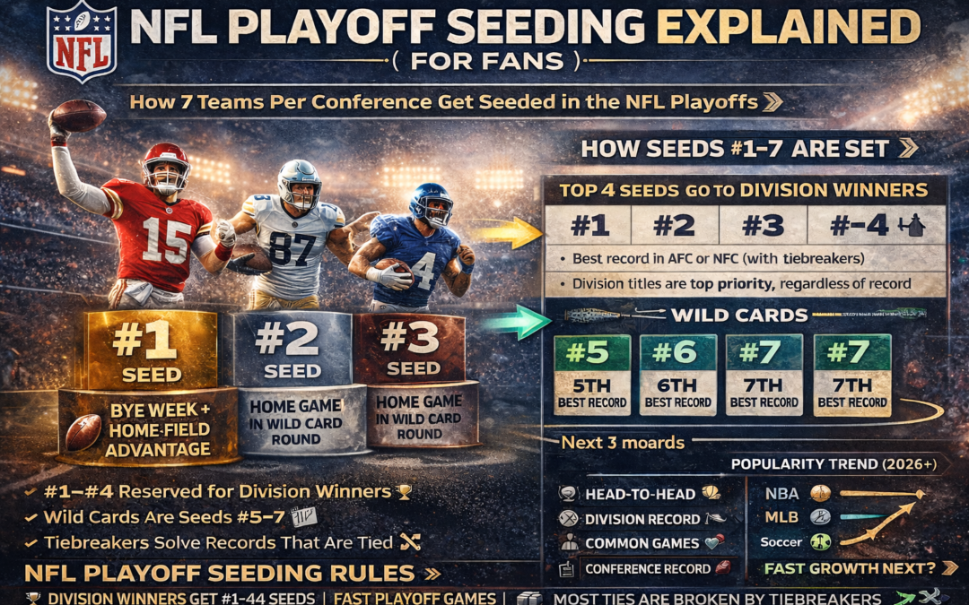 NFL Playoff Seeding Explained In Plain English Seeds, Division Winners, Wild Cards & Tiebreakers