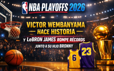 NBA Playoffs 2026: Wembanyama Shines and LeBron Makes History with Bronny